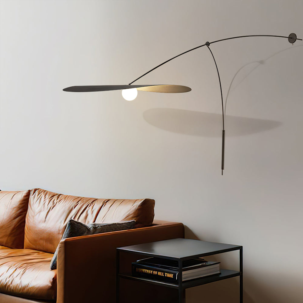 Myrna Wall Lamp as a piece of functional wall art.