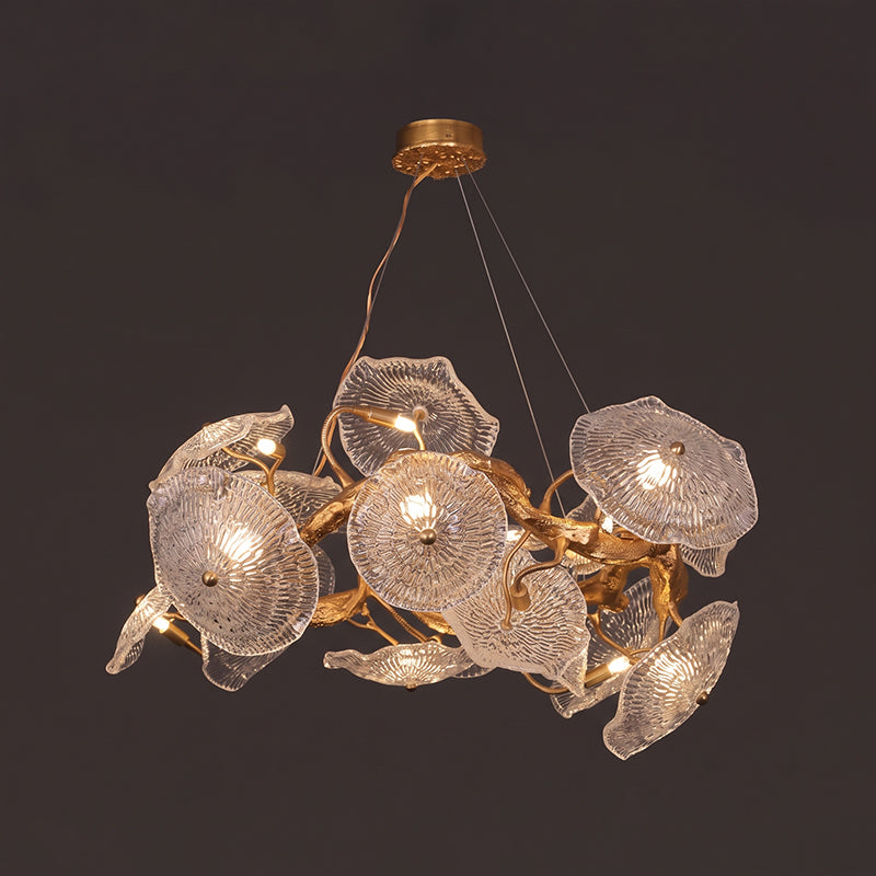 Avenhurst Lustre Lotus En Verre