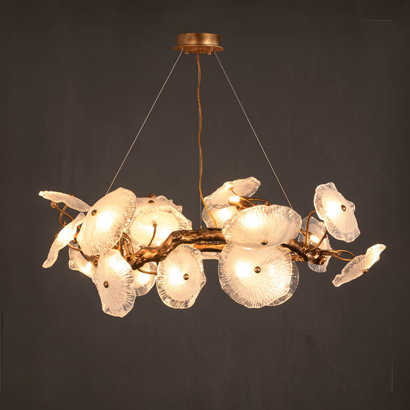 Avenhurst Lustre Lotus En Verre