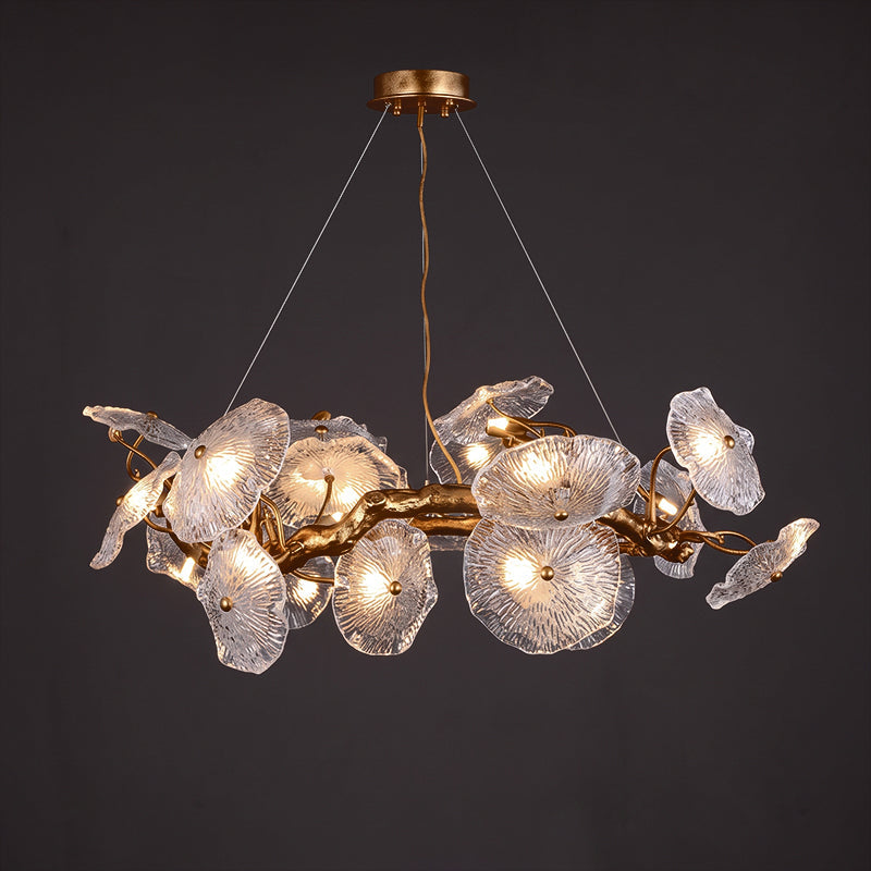 Avenhurst Lustre Lotus En Verre