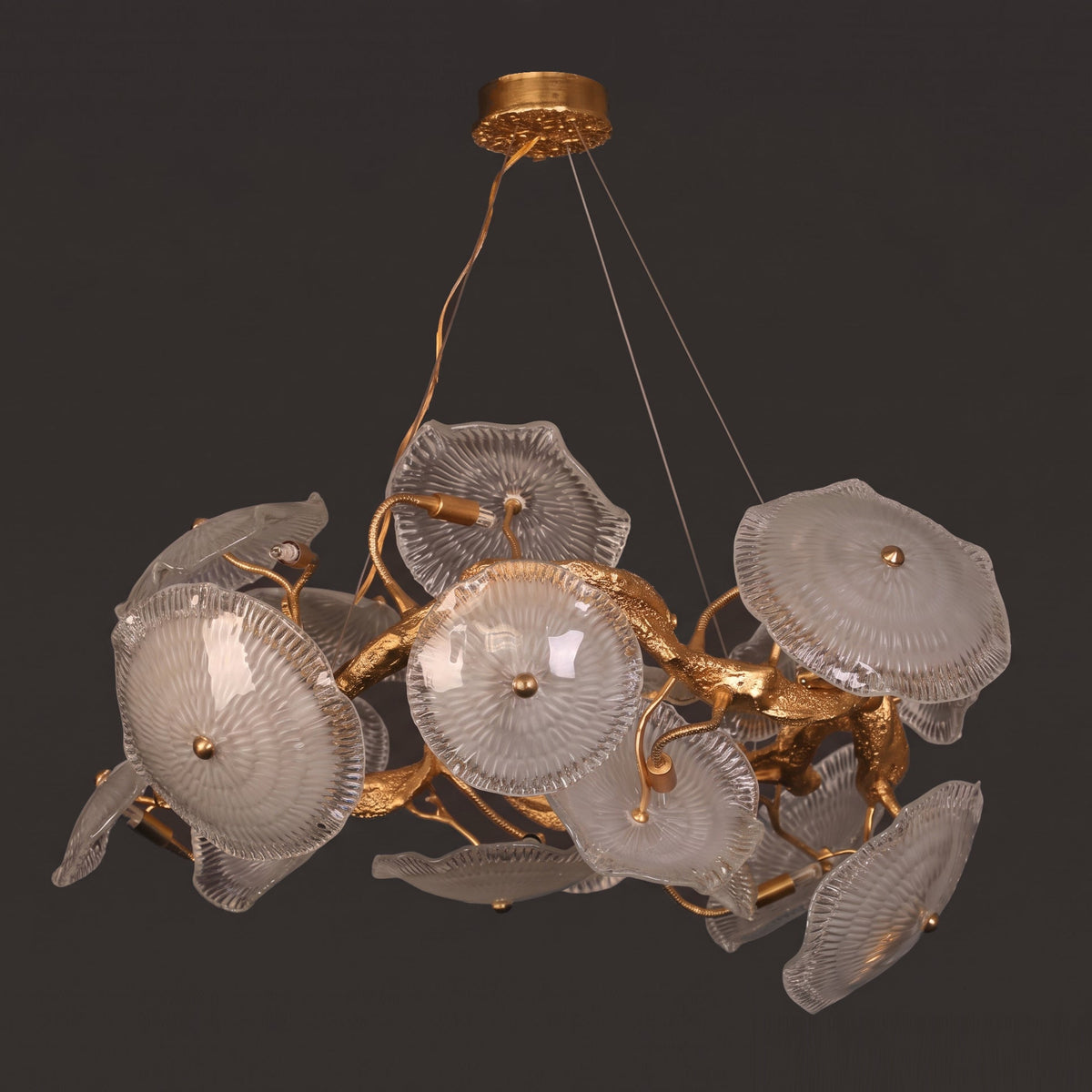 Avenhurst Lustre Lotus En Verre