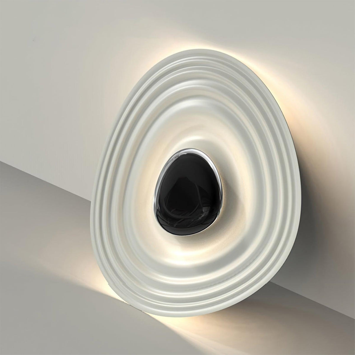 Teloq Plafonnier Ripple Ring Sculptural Moderne-Cielum