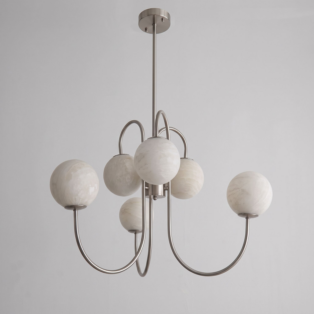 Greshford Lustre À Globes D’Albâtre