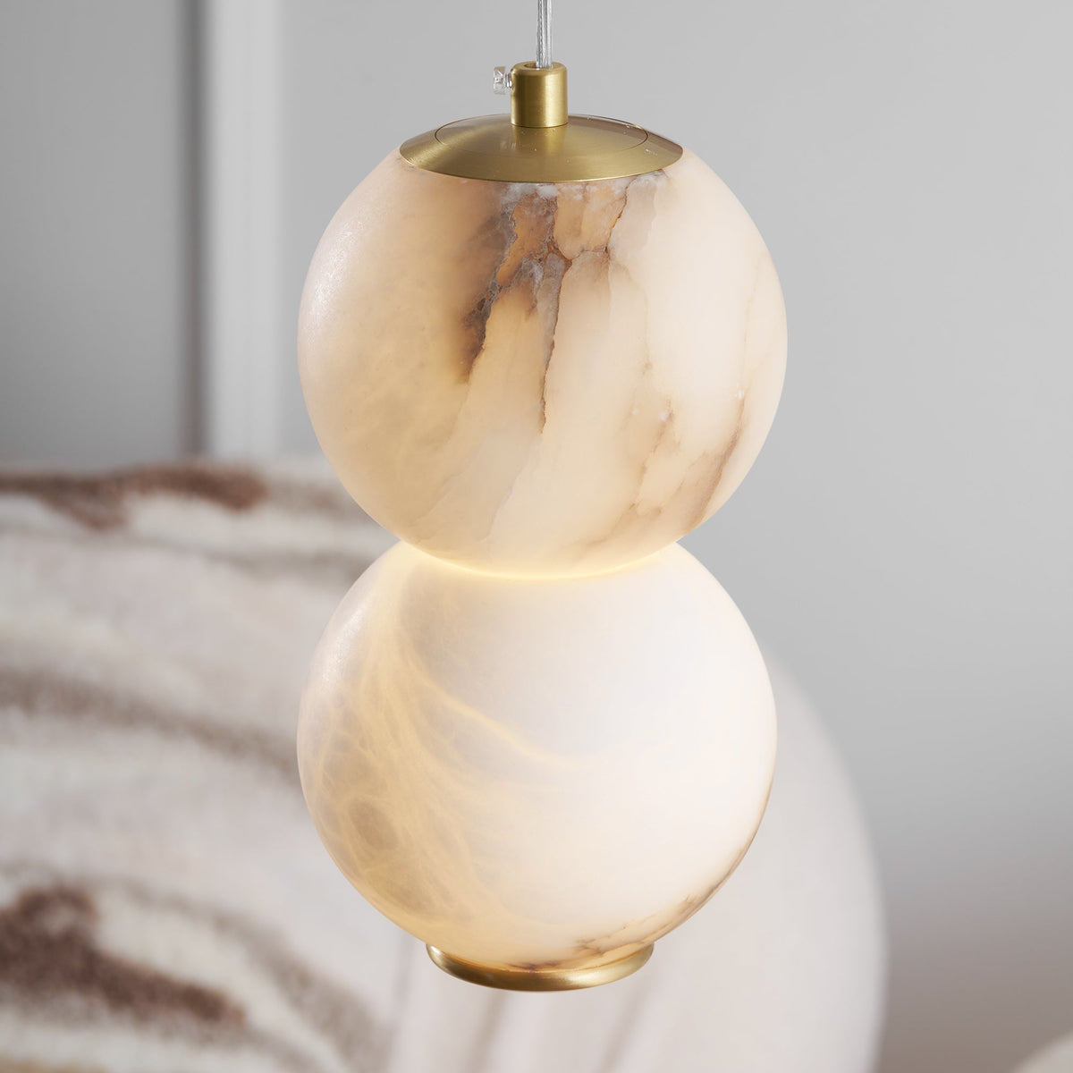 Diroxel Suspension Perles Albâtre Minimaliste-Cielum