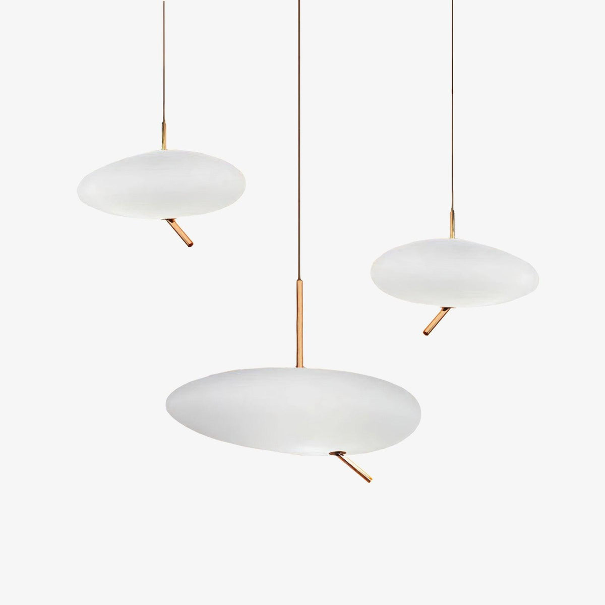 Oneli Suspension Galet Doré Rosé