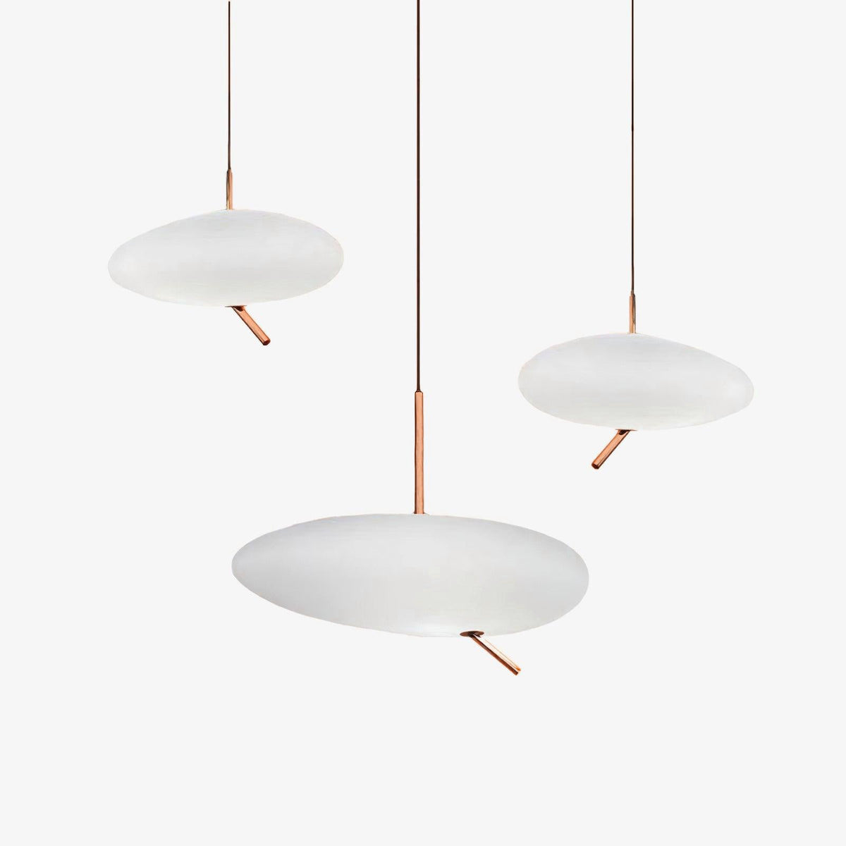 Oneli Suspension Galet Doré Rosé