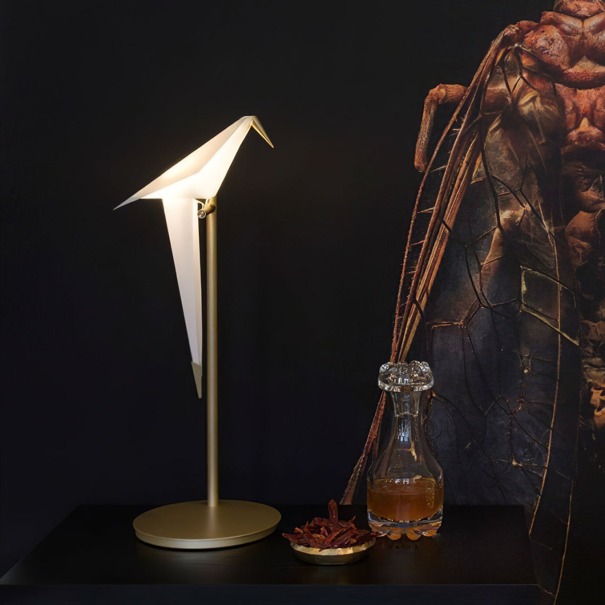 Kaelora Lampe de Table Contemporaine