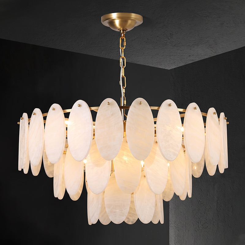 Elmsford Lustre En Albâtre