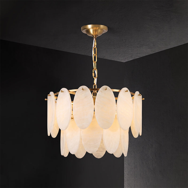 Elmsford Lustre En Albâtre