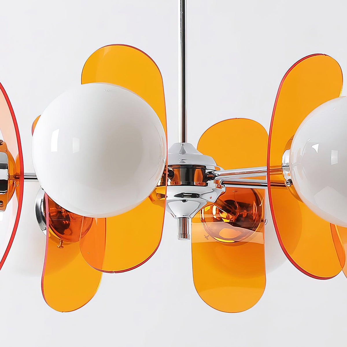 Veven Lustre en Verre Moderne Chrome Élégant-Cielum
