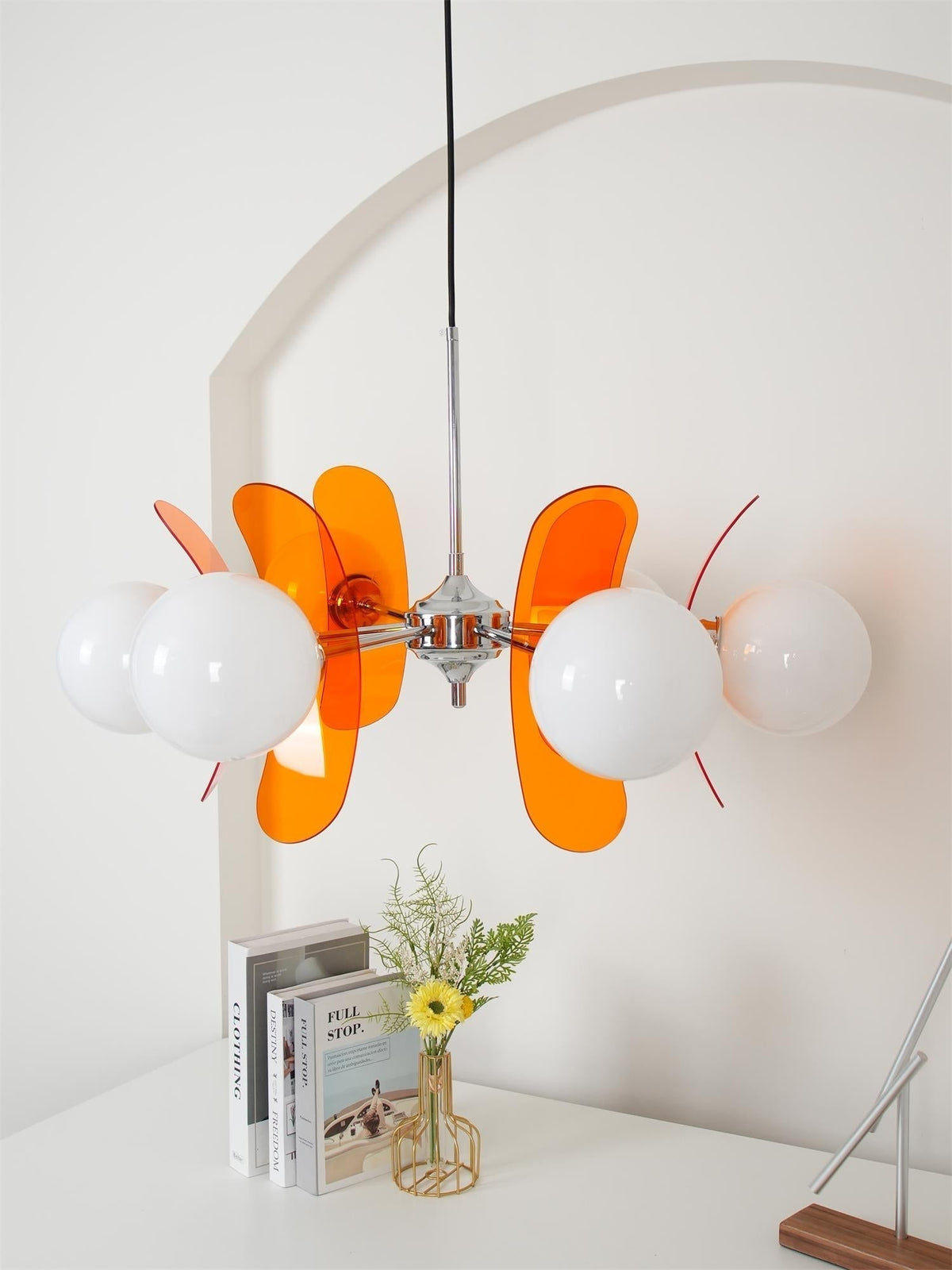 Veven Lustre en Verre Moderne Chrome Élégant-Cielum