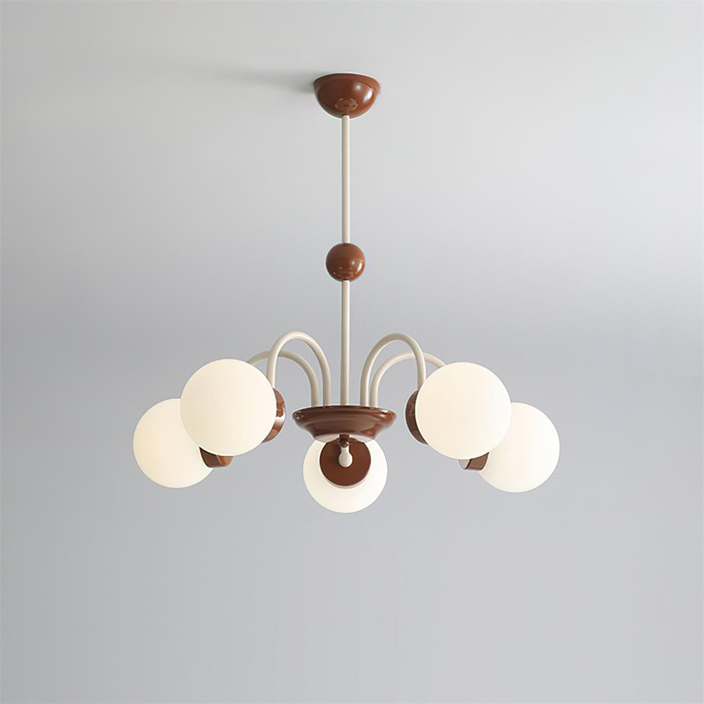 Pivone 8-Light Globe Chandelier-Neutral Decor
