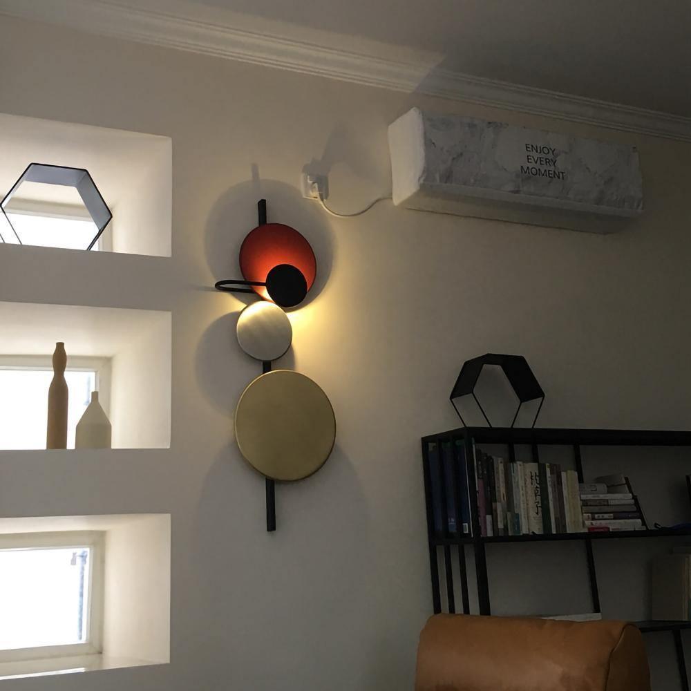 Devenq Modern Minimalist Plug-in Wall Lamp-Cielum
