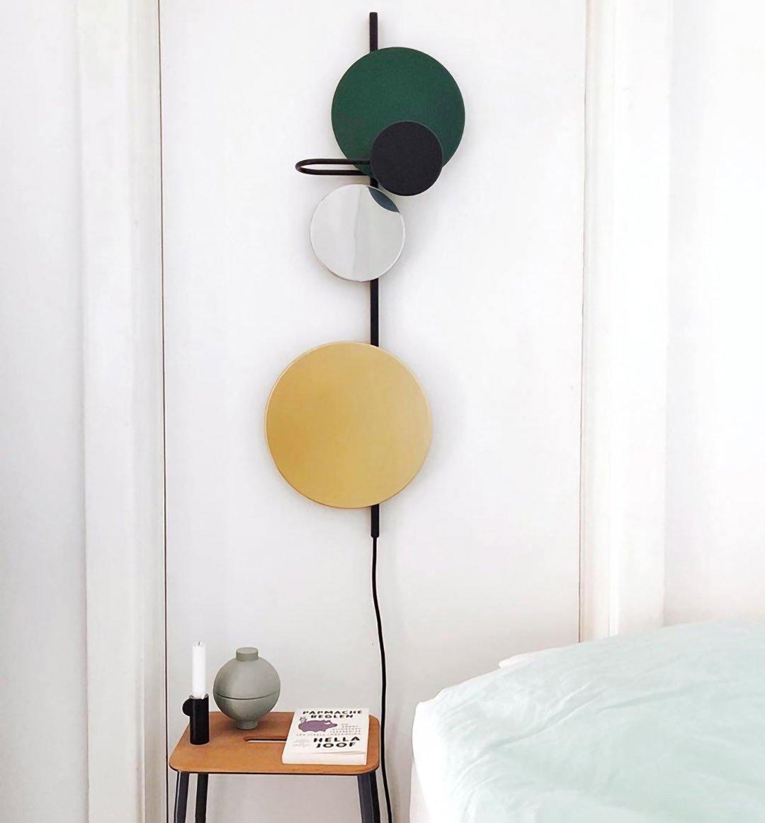 Devenq Modern Minimalist Plug-in Wall Lamp-Cielum
