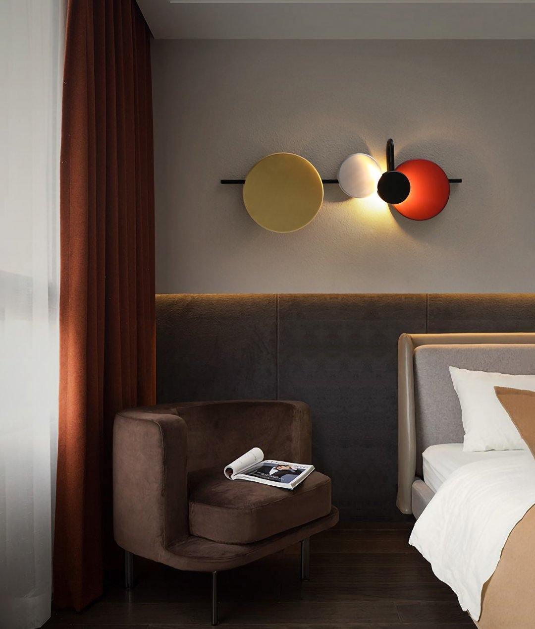 Devenq Modern Minimalist Plug-in Wall Lamp-Cielum