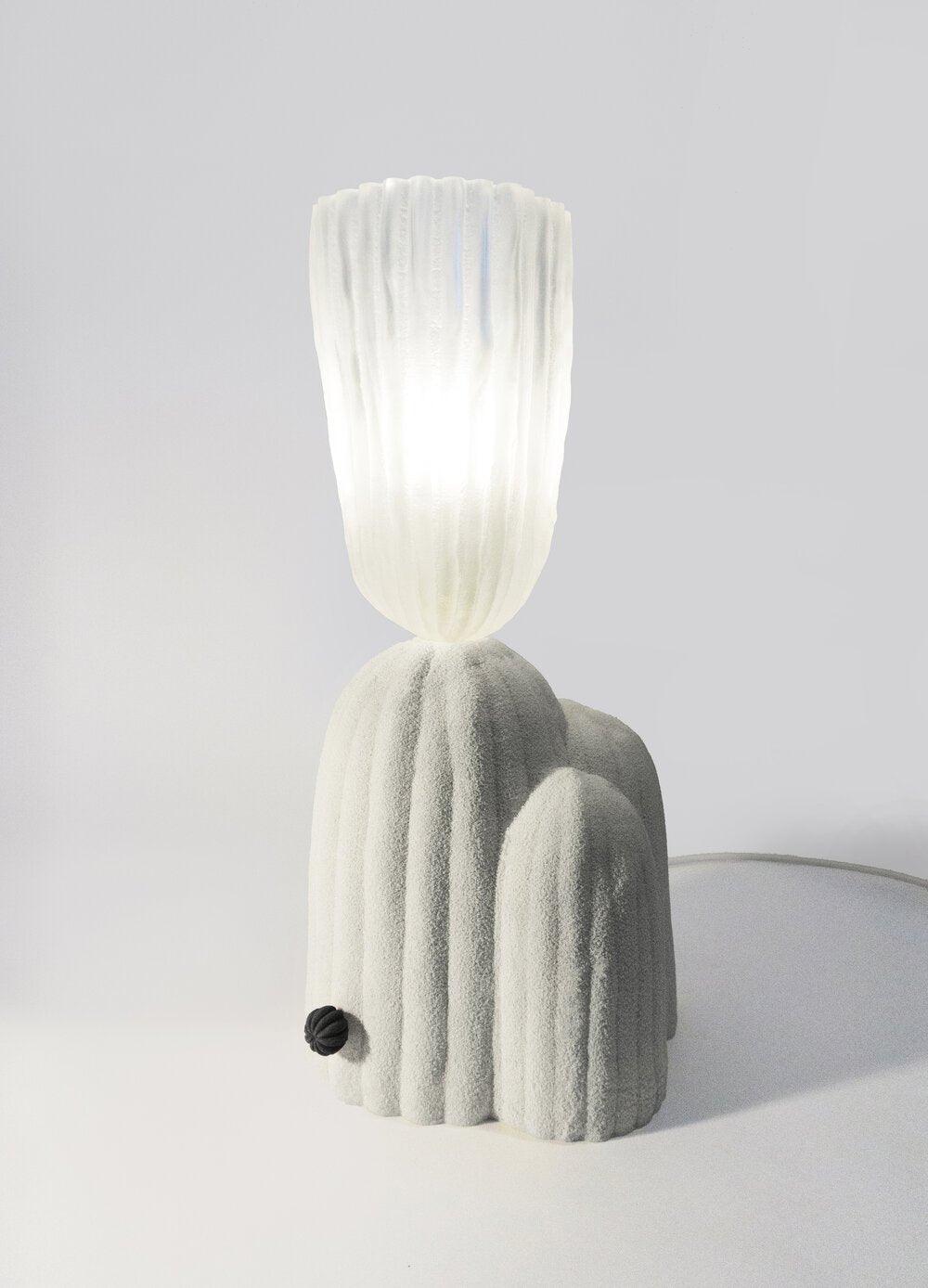 Soreny Lampe de Table Artistique en Résine