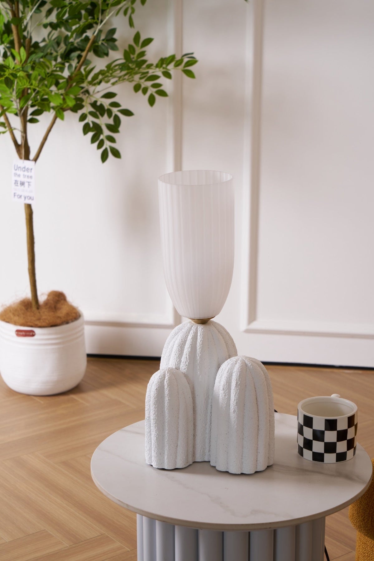 Soreny Lampe de Table Artistique en Résine