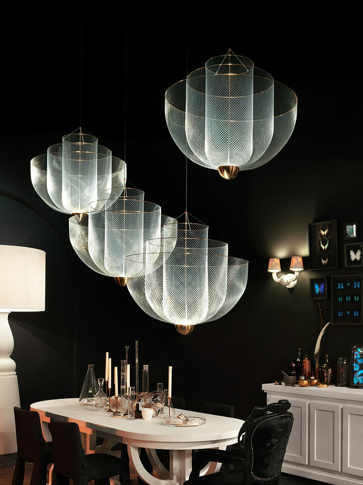 Sostel Lustre Meshmatics Suspendu Radieux-Cielum
