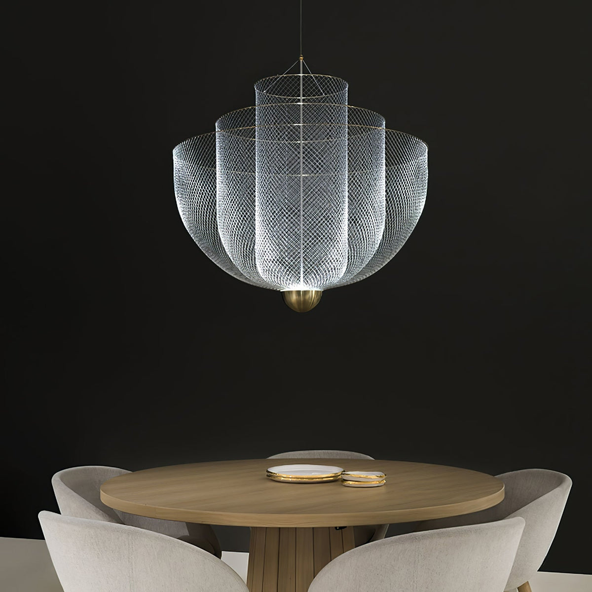 Sostel Lustre Meshmatics Suspendu Radieux-Cielum