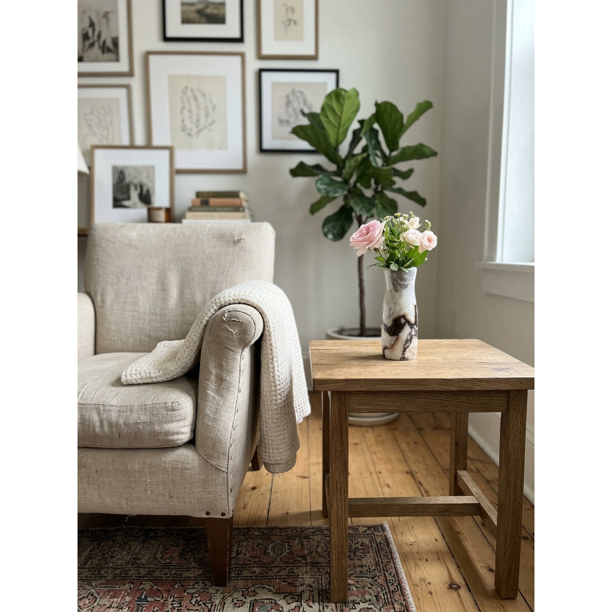 Haverstone Vase En Marbre