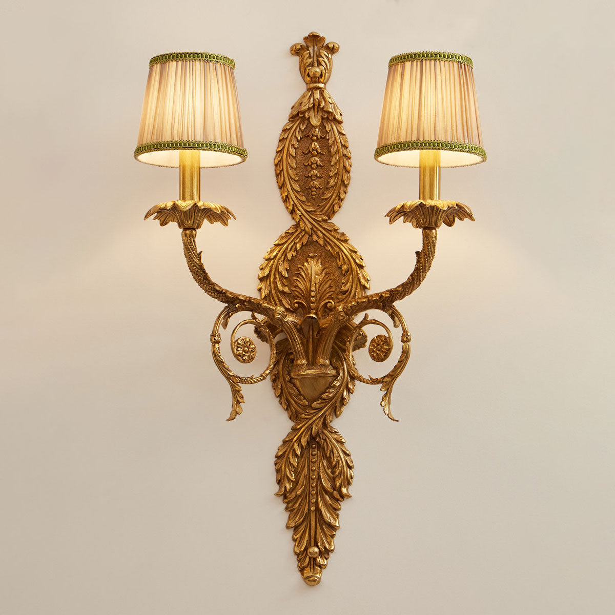 Regals Applique murale baroque à deux lumières