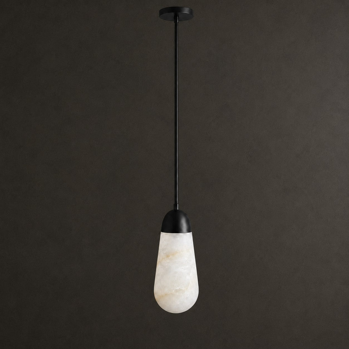 Norenelia Suspension goutte en albâtre