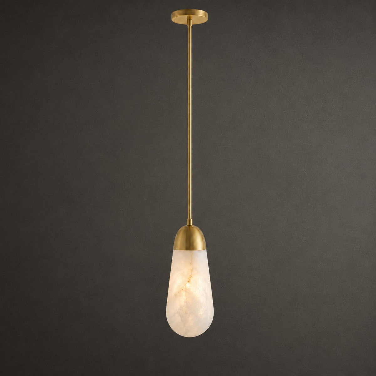 Norenelia Suspension goutte en albâtre