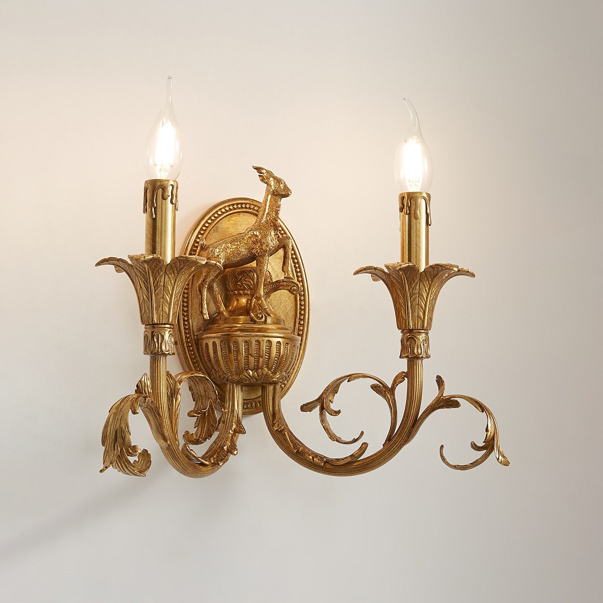 Mirarielle Applique murale chandelier en laiton