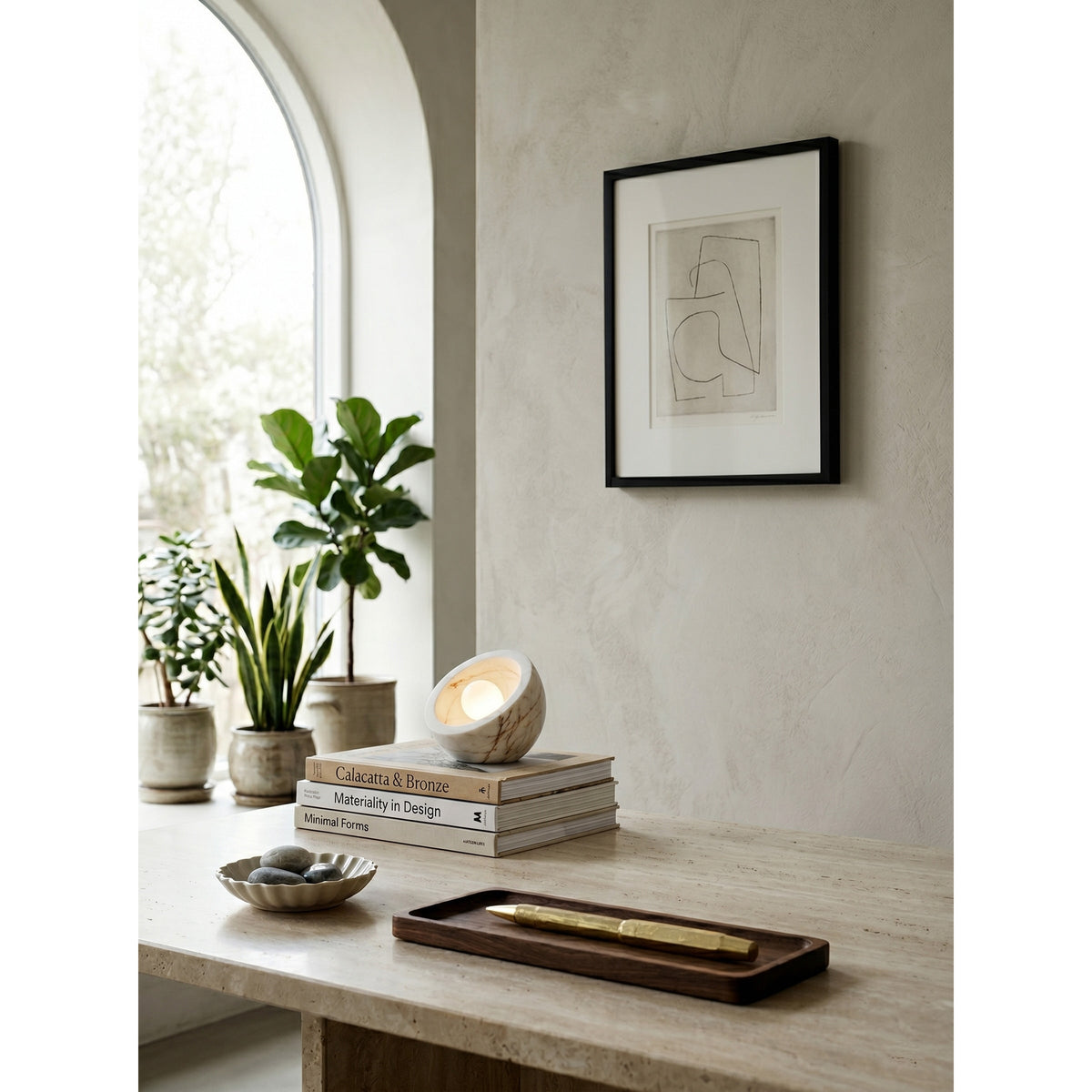 Tsuki Lampe de Table