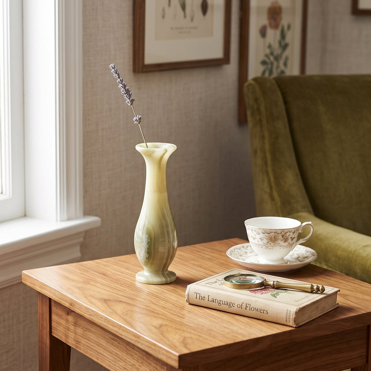 Loxstone Vase En Onyx