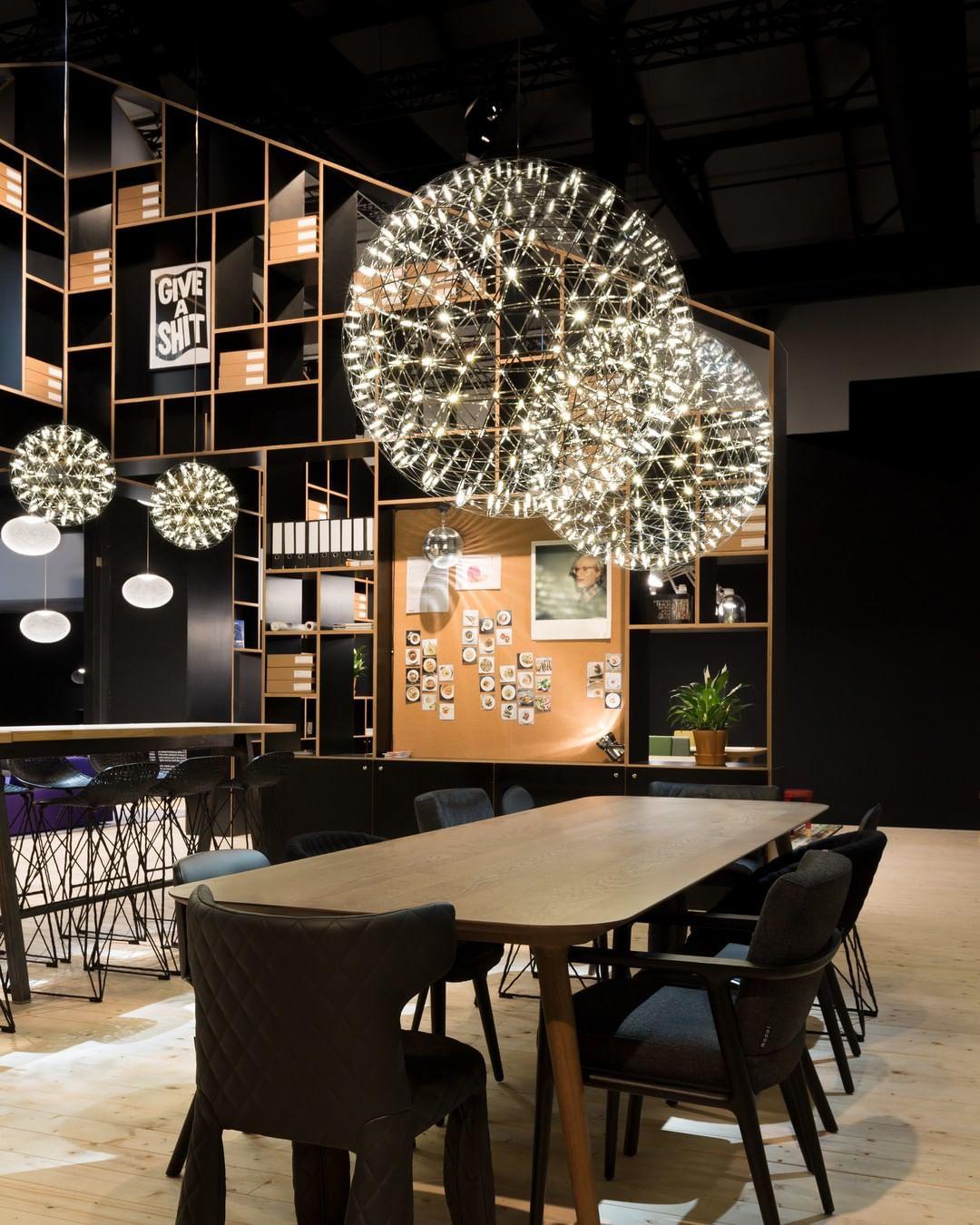 Noveno Suspension Boule Dorée de Luxe Postmoderne-Cielum