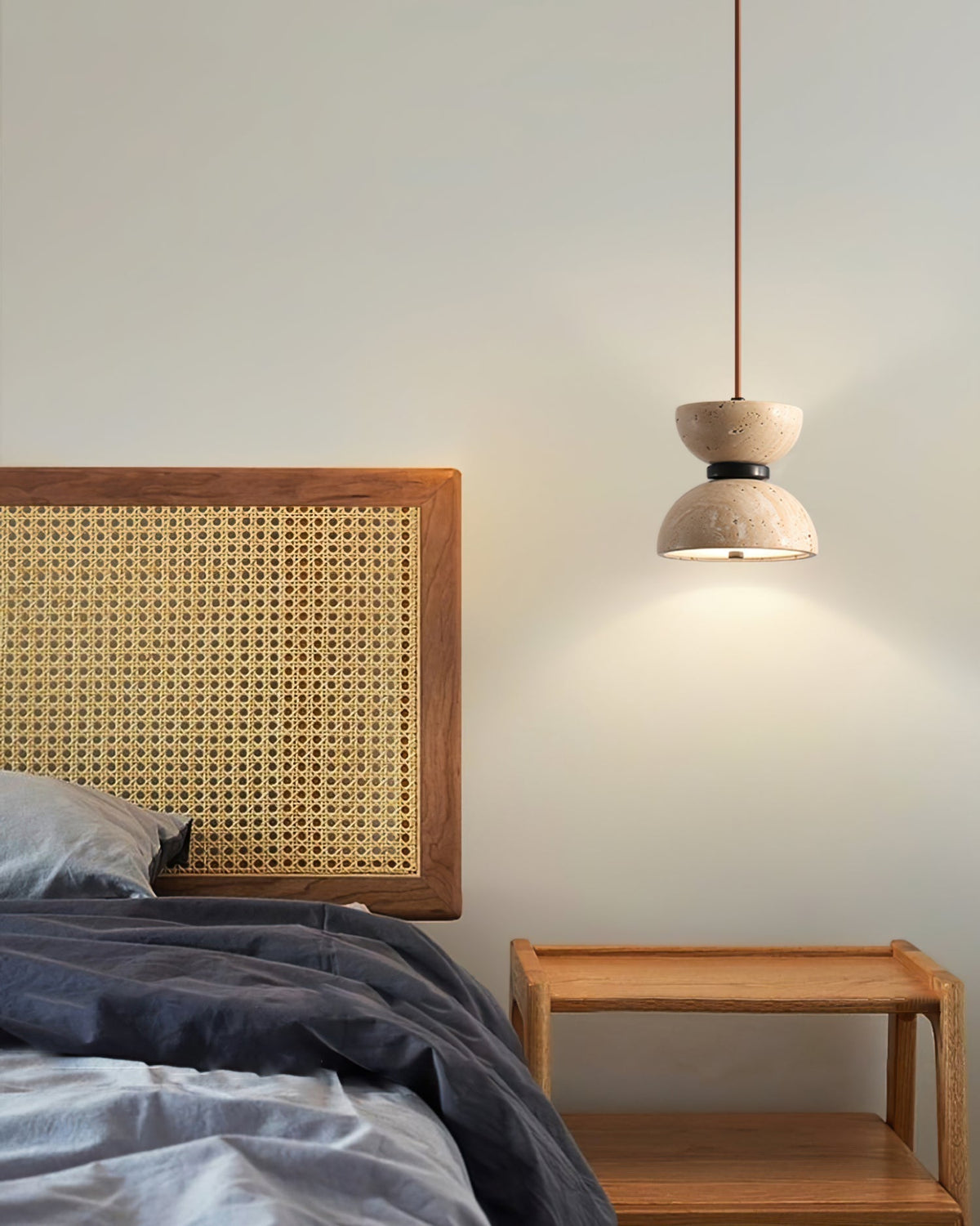Ritta Pendant Lamp Drum-Neutral Decor