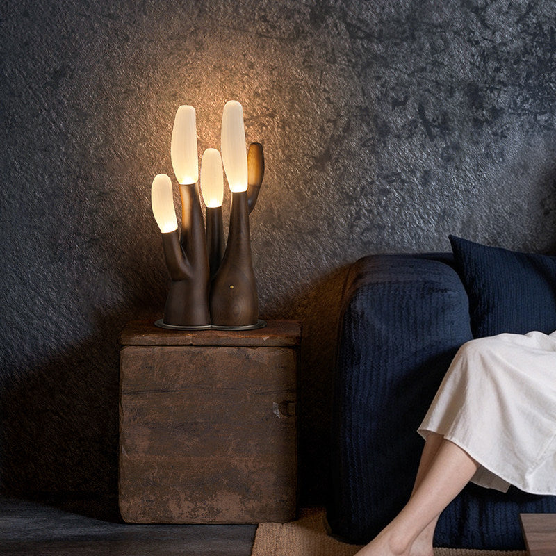 Rosedencombe Lampe De Table En Bois