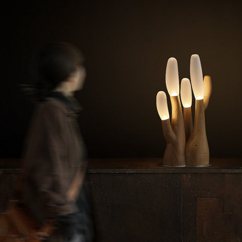 Rosedencombe Lampe De Table En Bois