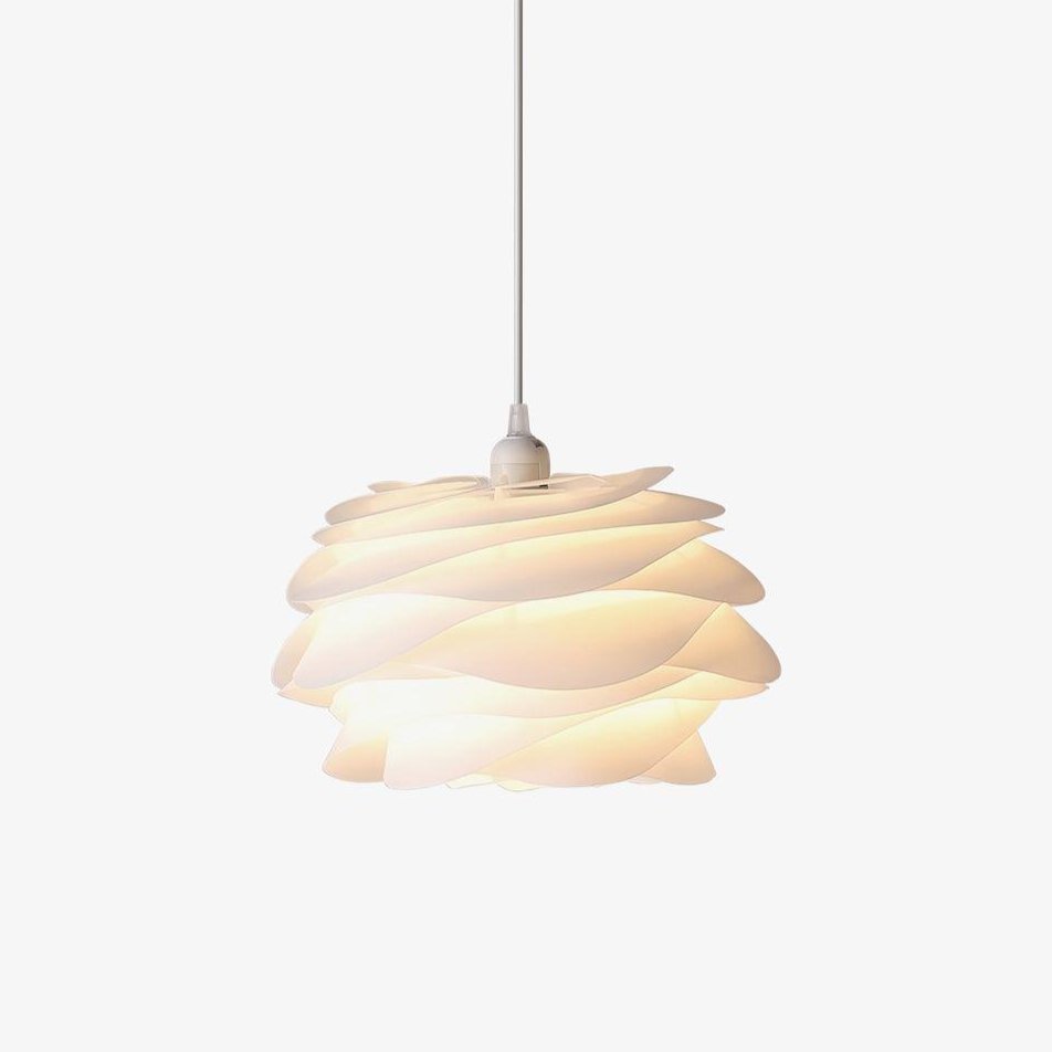 Adriora Lampe suspendue en PVC motif rose floral superposé romantique