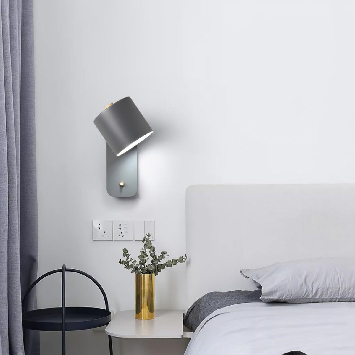 Reveny Applique Murale Cylindrique Rotative-Cielum
