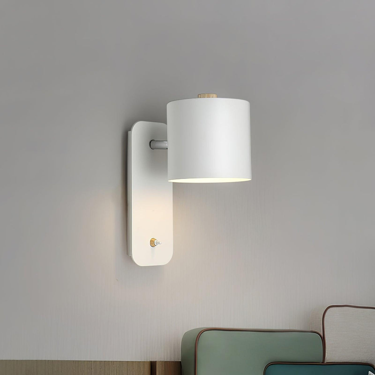 Reveny Applique Murale Cylindrique Rotative-Cielum