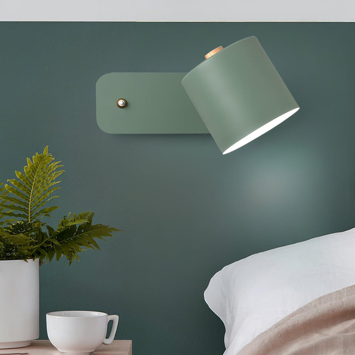 Reveny Applique Murale Cylindrique Rotative-Cielum