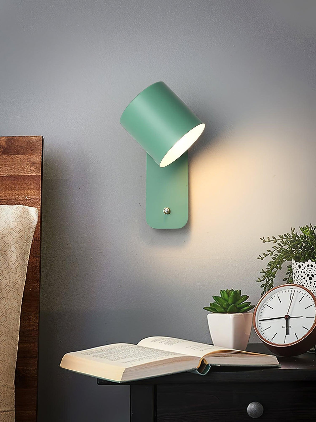 Reveny Applique Murale Cylindrique Rotative-Cielum