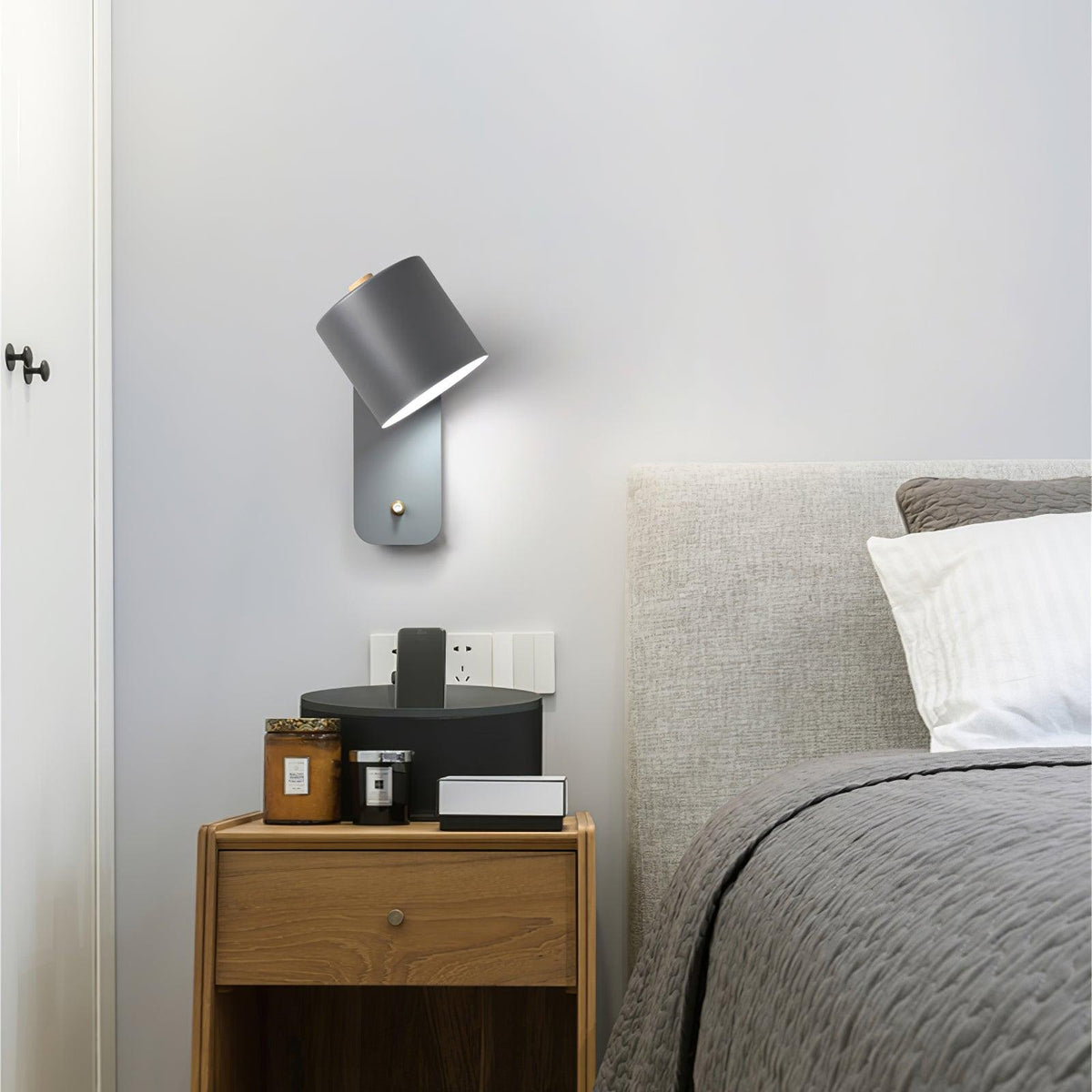 Reveny Applique Murale Cylindrique Rotative-Cielum