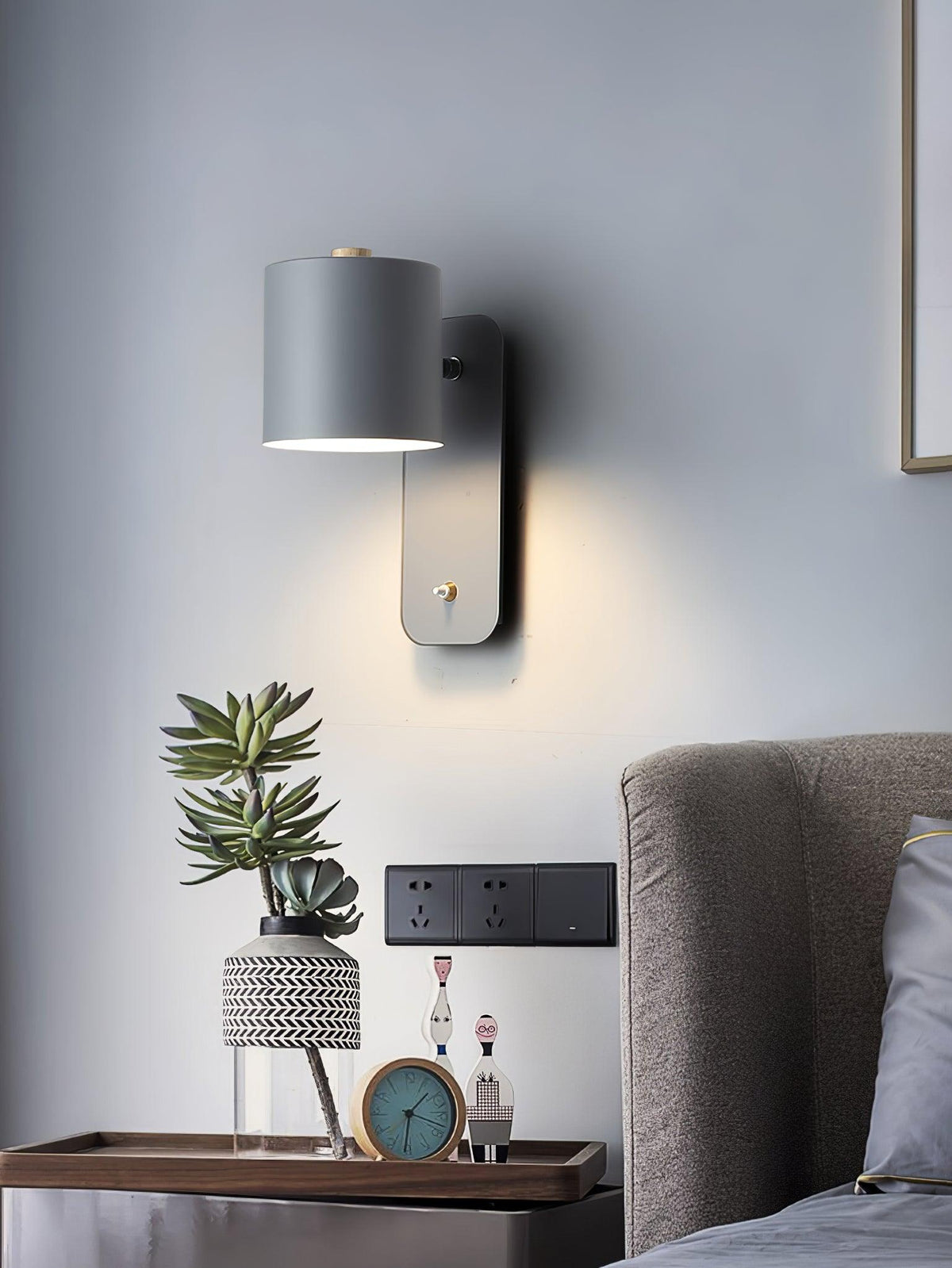 Reveny Applique Murale Cylindrique Rotative-Cielum