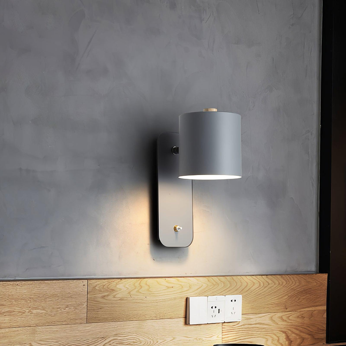 Reveny Applique Murale Cylindrique Rotative-Cielum