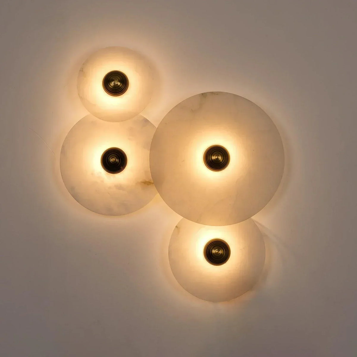 Slender Wall Lamp Alabaster Modern Minimalist-Neutral Decor