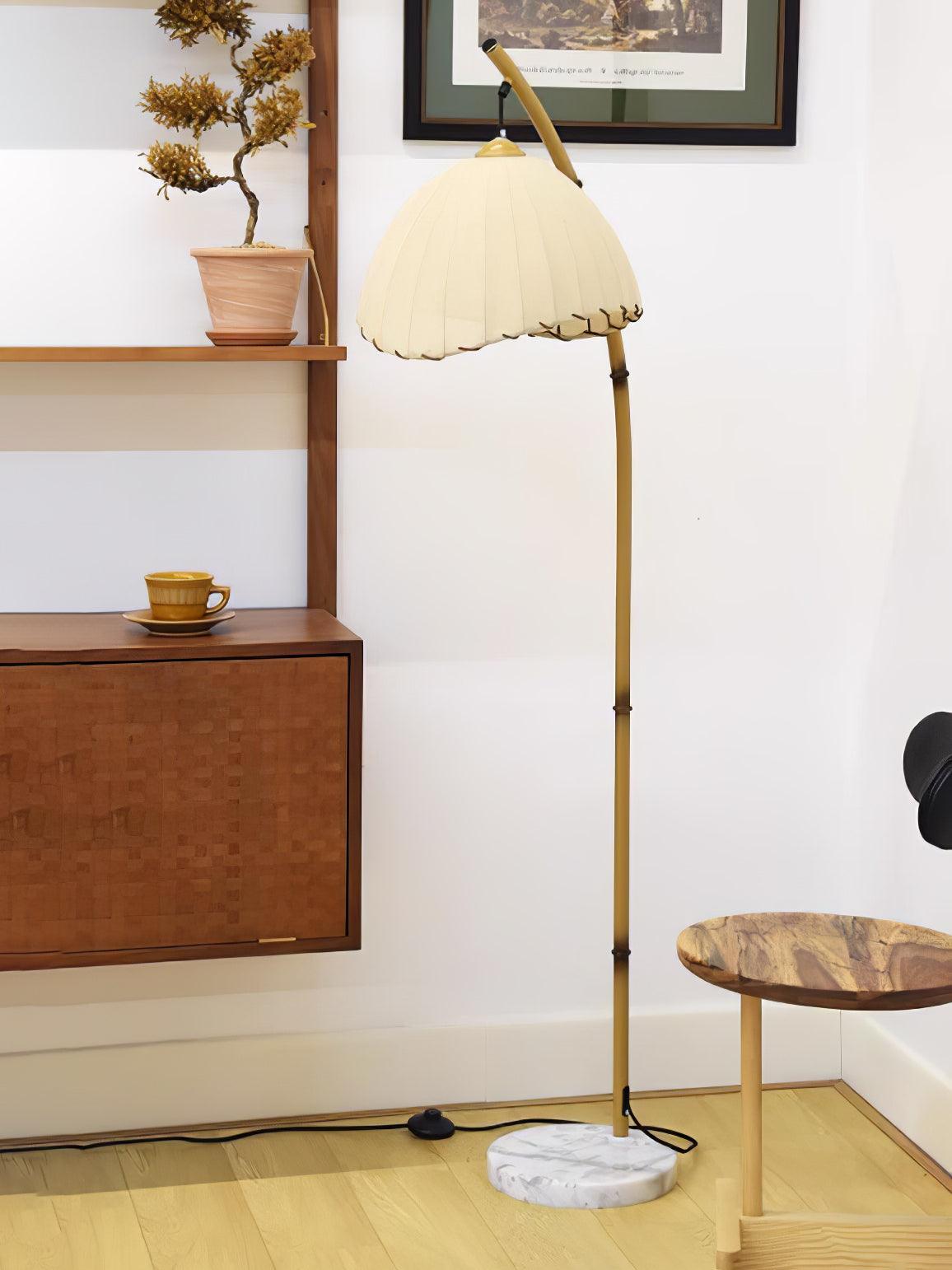 Liveno Lampadaire Minimaliste en Marbre
