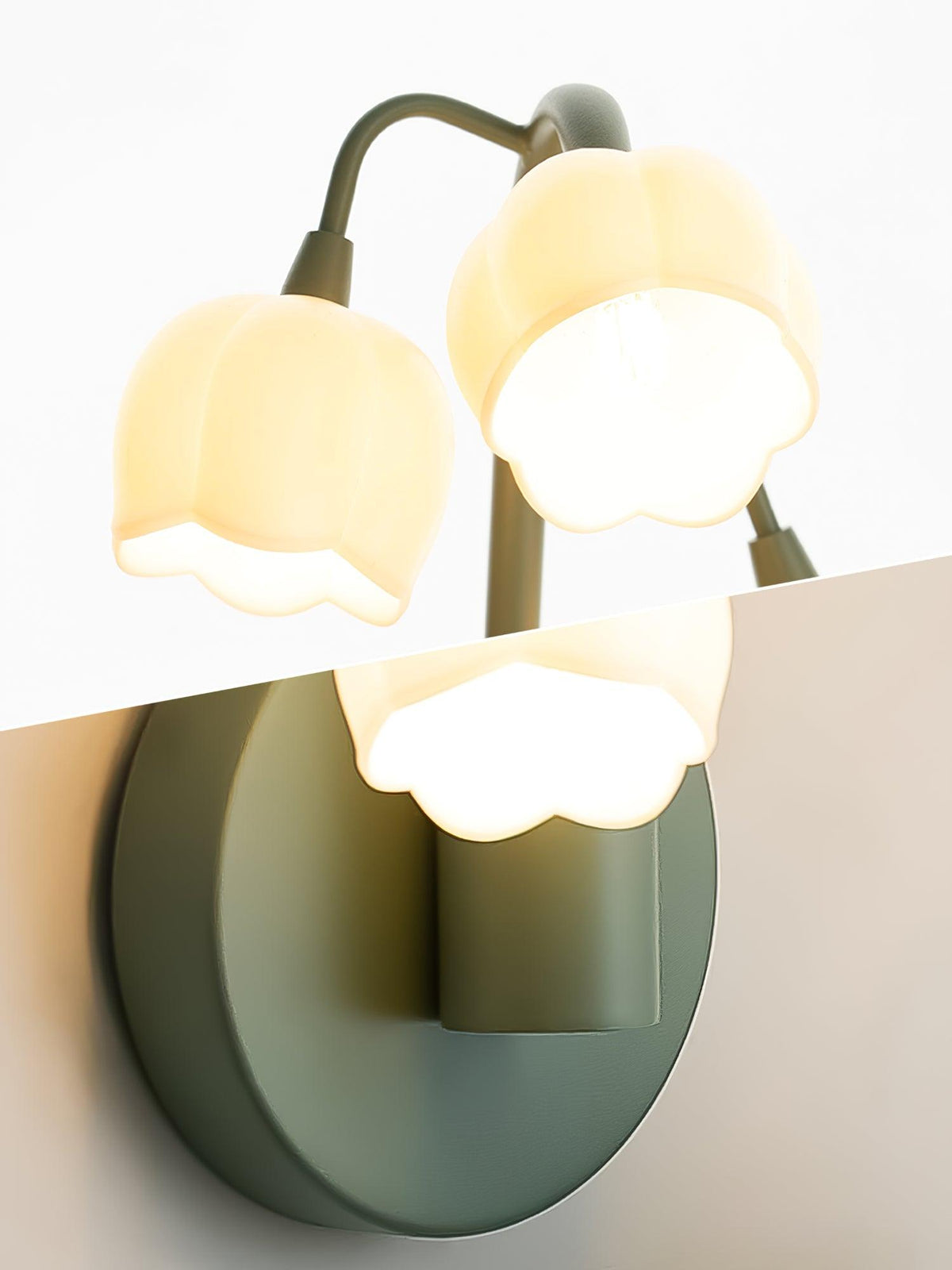 Lily Wall Lamp-Neutral Decor