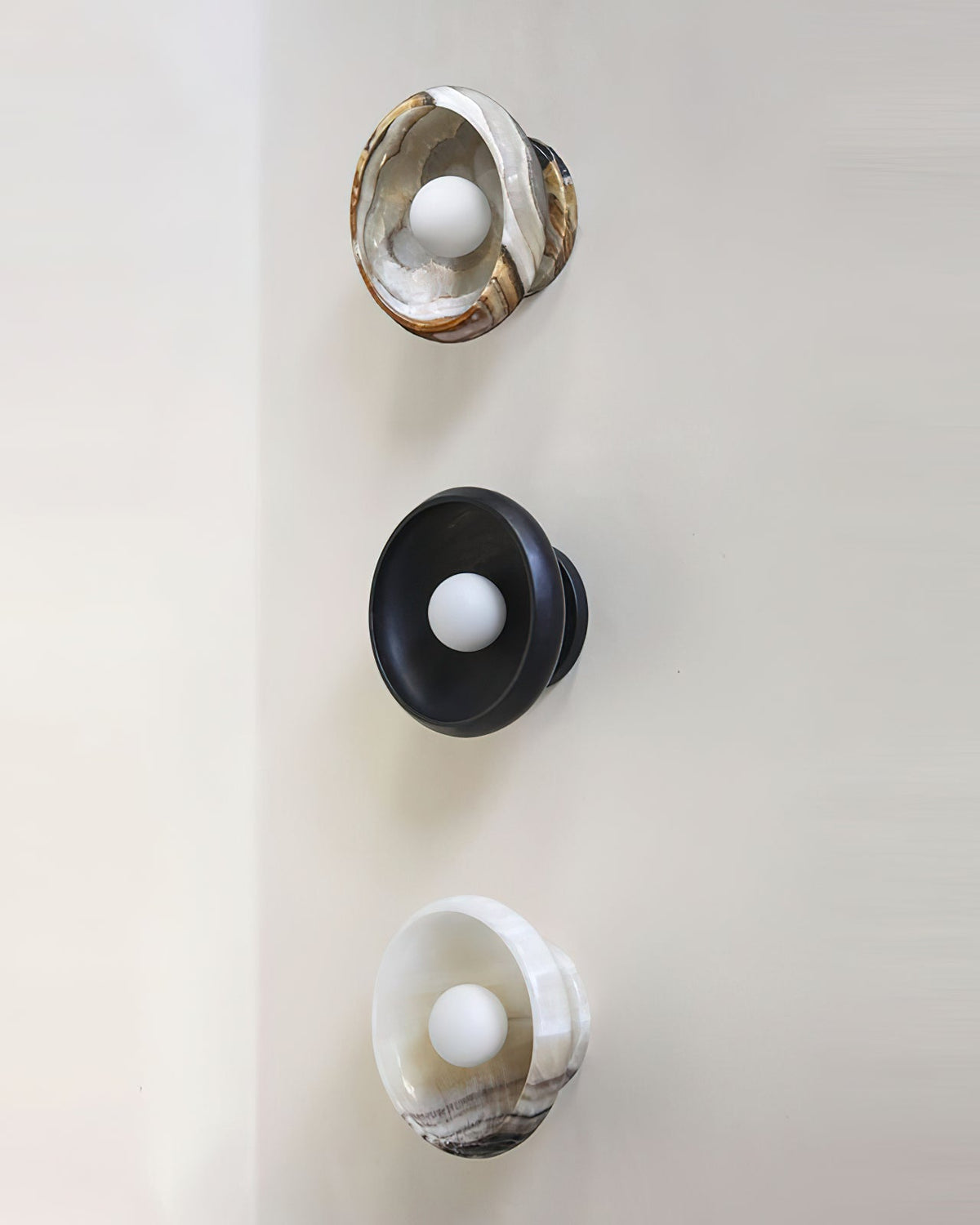 Onvix Natural Onyx Wall Light-Neutral Decor
