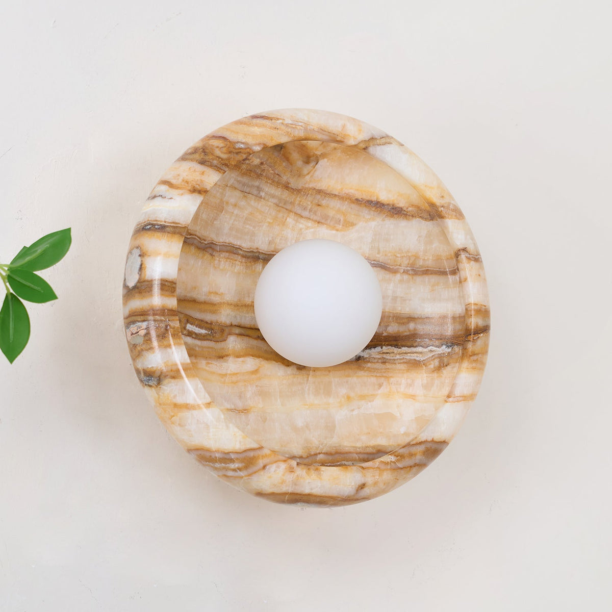 Onvix Natural Onyx Wall Light-Neutral Decor
