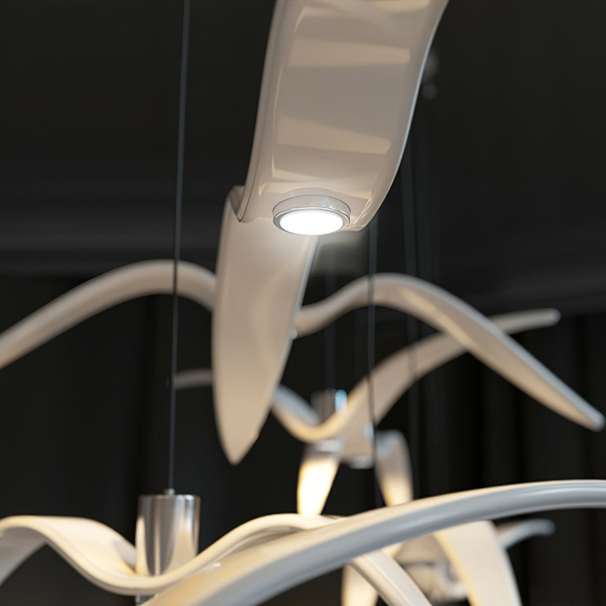 Arova Suspension Lampe Ailes d'Oiseau pour Salon-Cielum