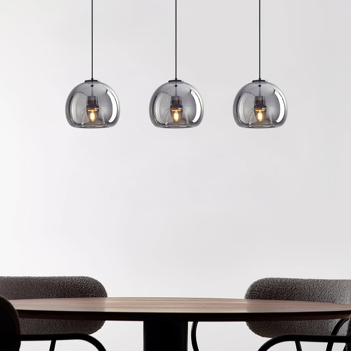 Avola Glass Pendant Light-Neutral Decor