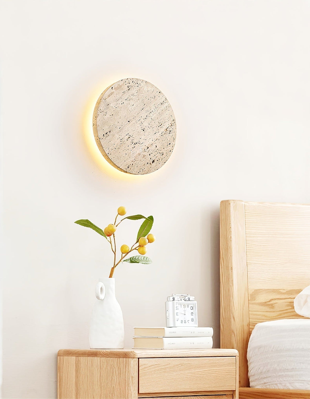 Sostix Travertin Luminaire Mural-Cielum
